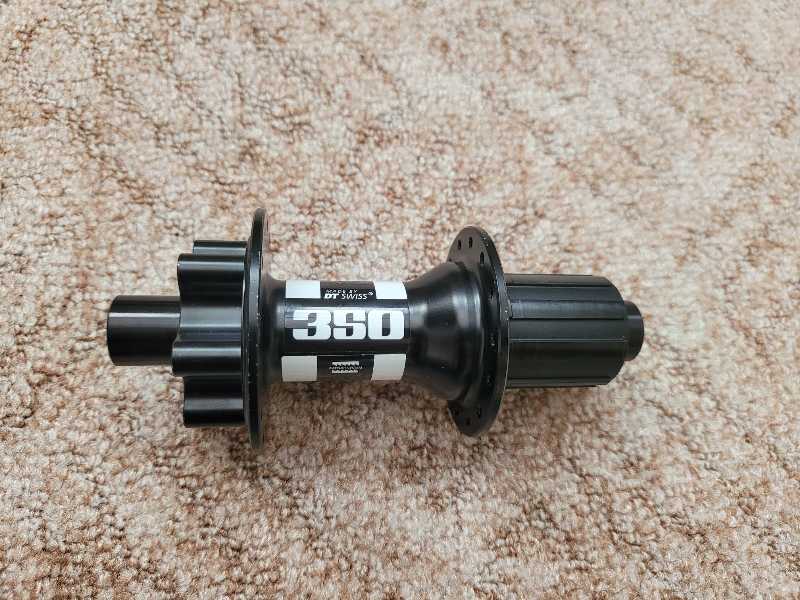 Втулка Dt swiss 350 12x148, 28 отв, HG барабан, новая