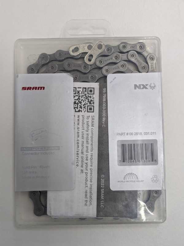 Новая цепь SRAM NX Eagle, 126 зв, 12-скоростная