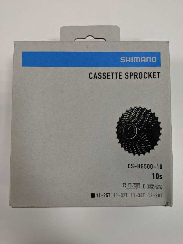 Новая кассета Shimano CS-HG500, 10ск, 11-25