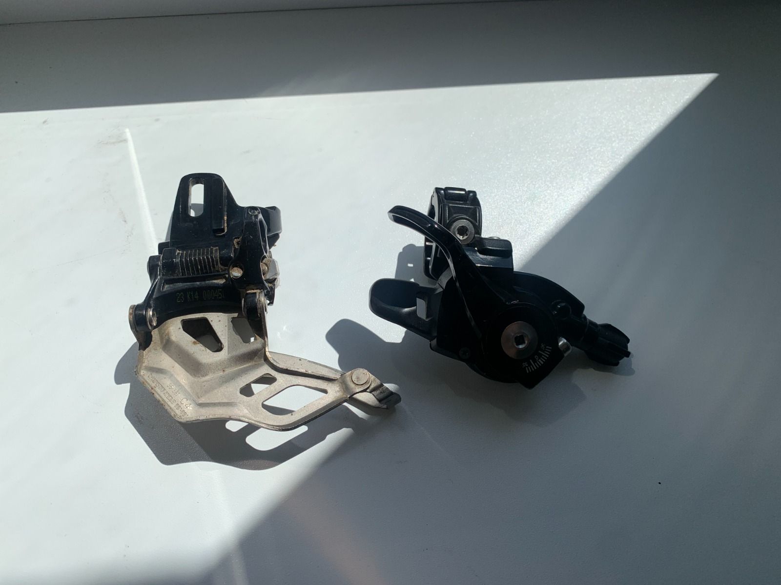 Манетка и переключатель Sram X0 2spd