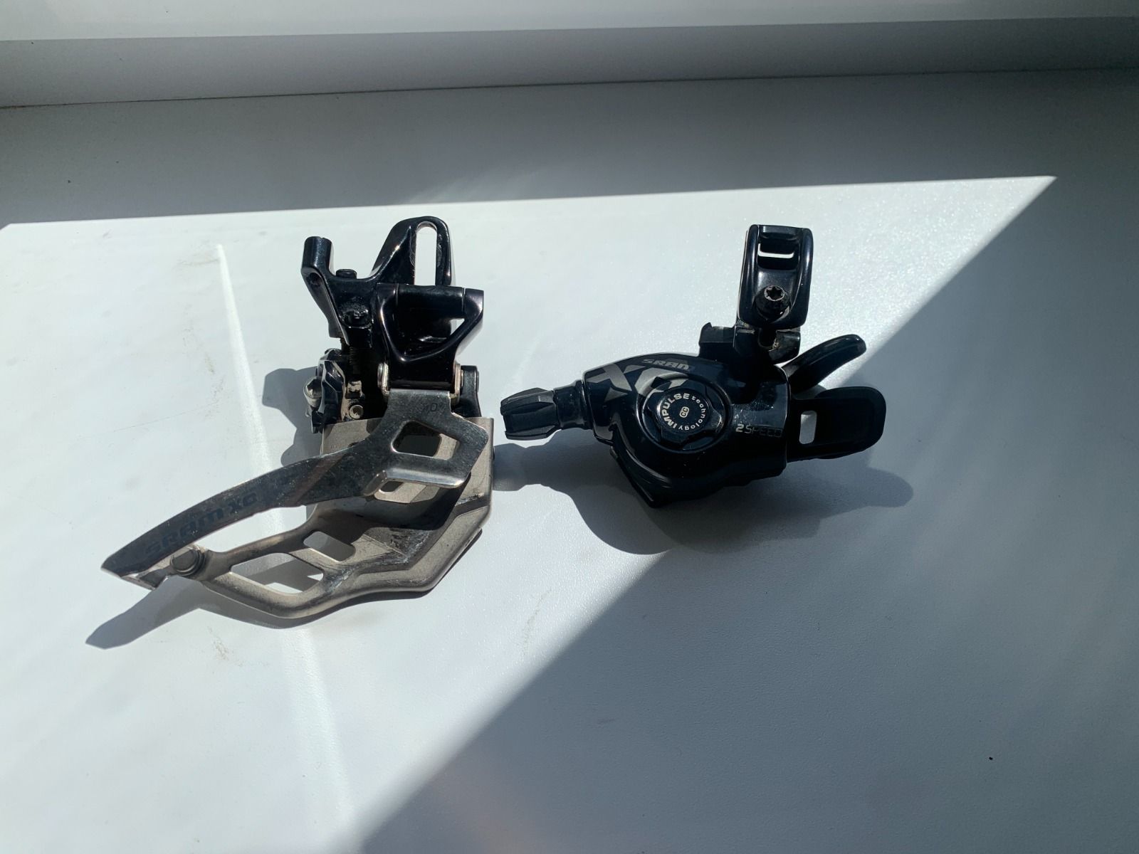 Манетка и переключатель Sram X0 2spd