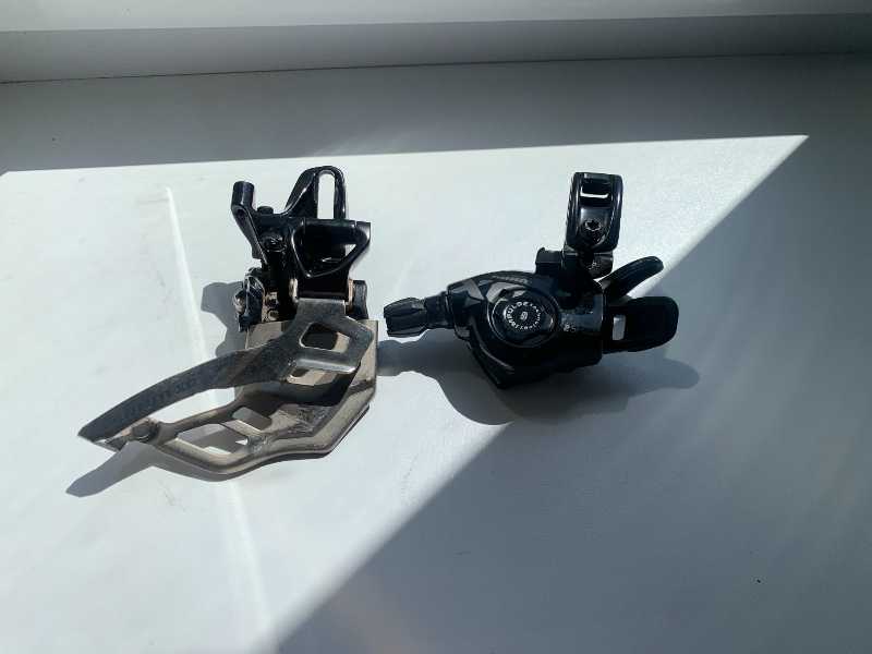 Манетка и переключатель Sram X0 2spd