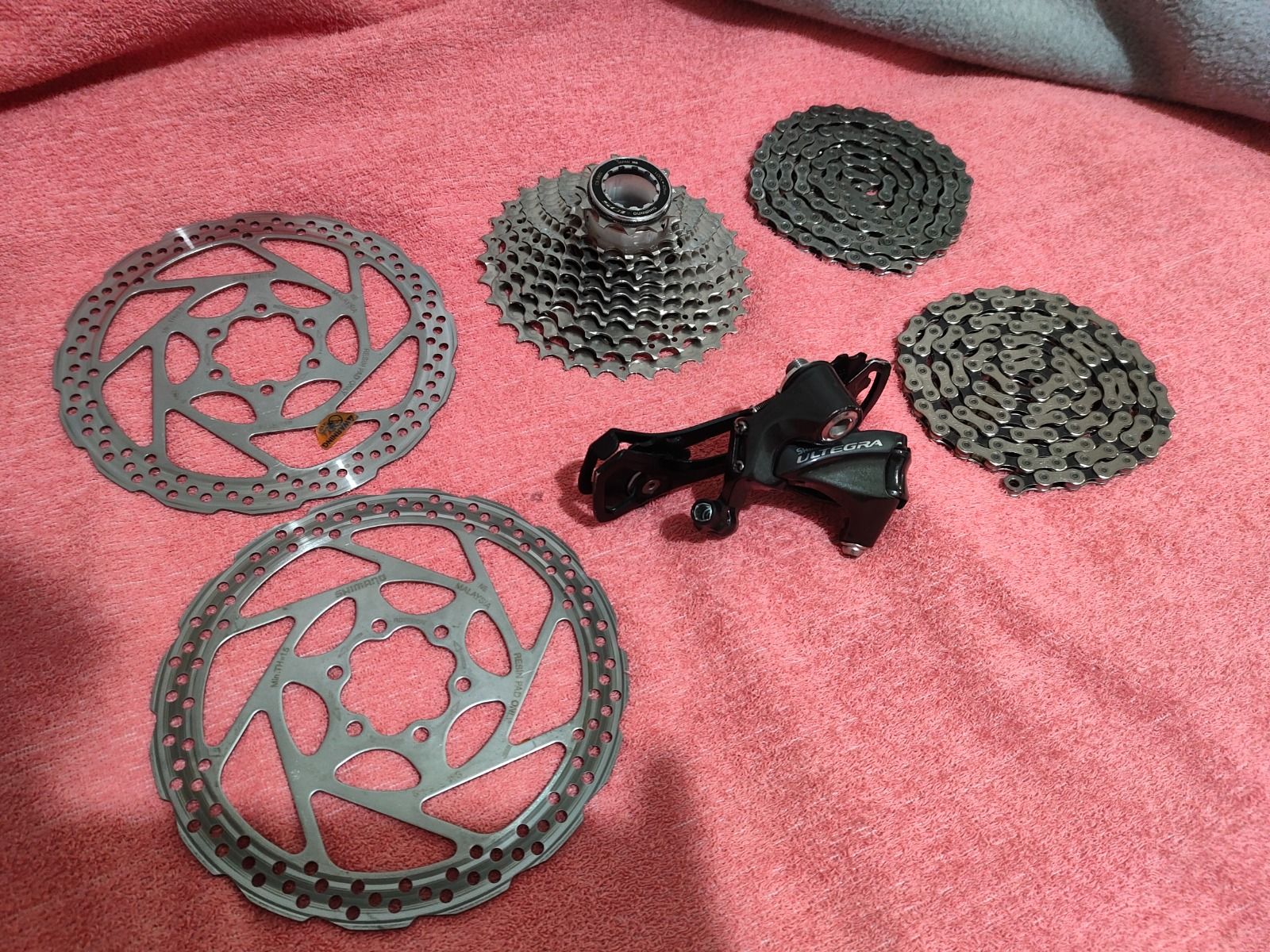 Остатки групсет Shimano 105 / Ultegra