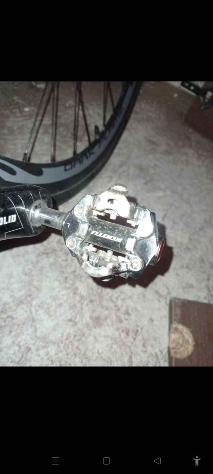 Контактные педали Shimano 520, Kootu