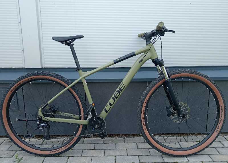 Cube Aim Race 29'' MTB olive grün 2024