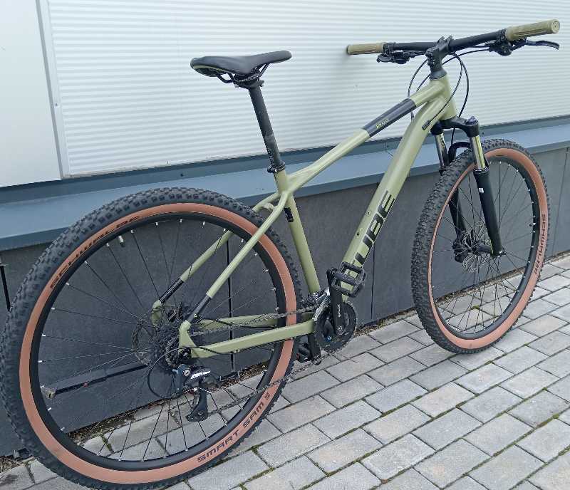 Cube Aim Race 29'' MTB olive grün 2024