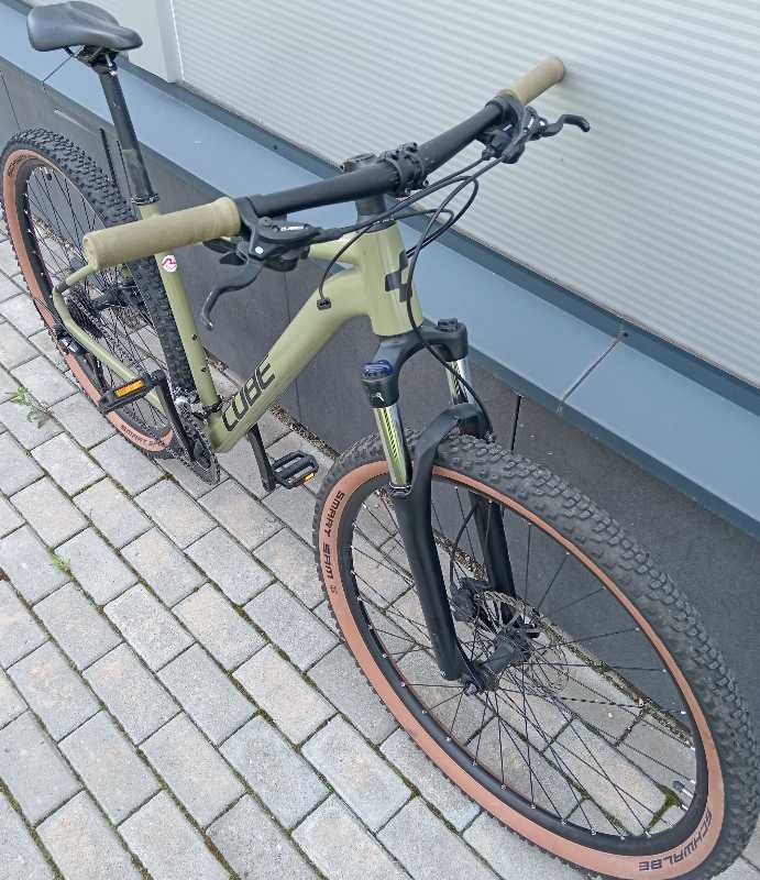 Cube Aim Race 29'' MTB olive grün 2024