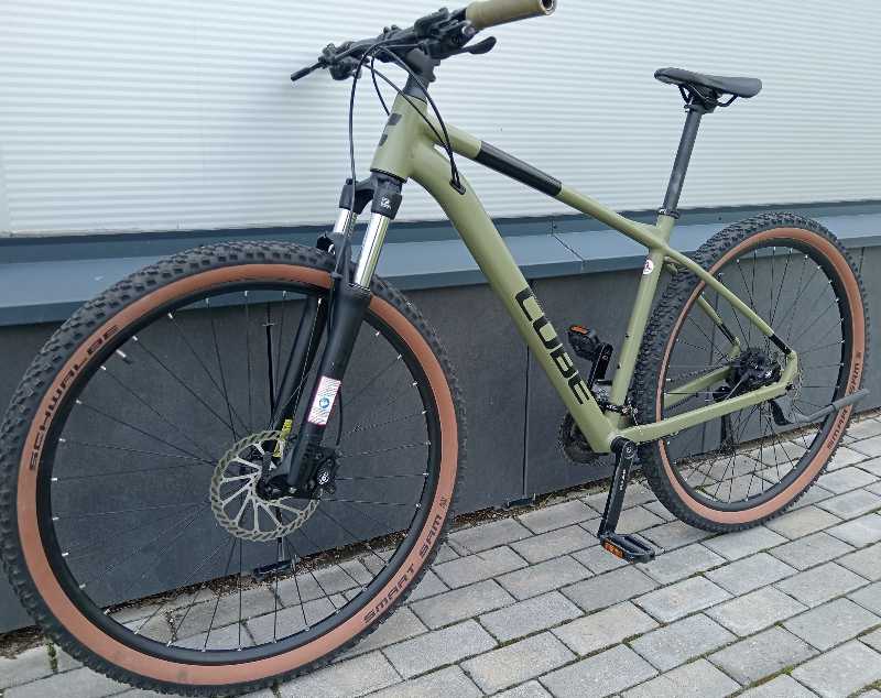 Cube Aim Race 29'' MTB olive grün 2024