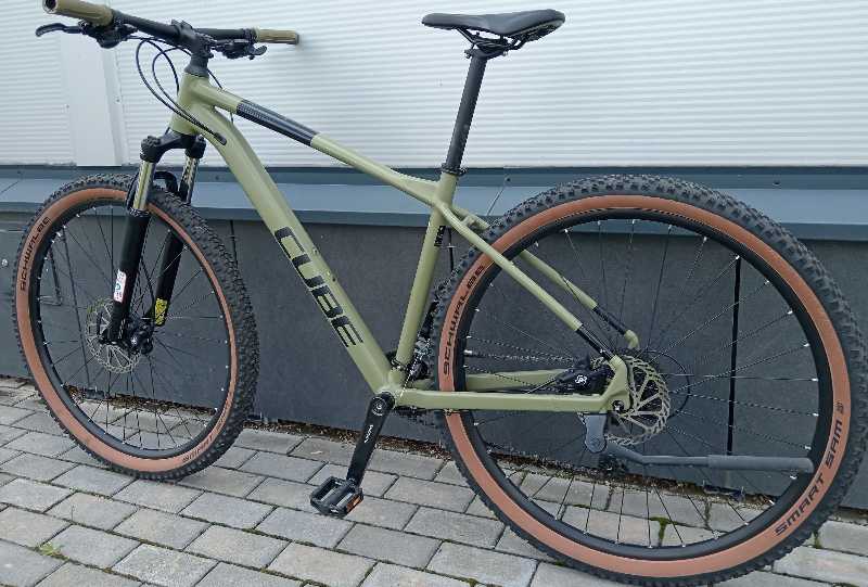 Cube Aim Race 29'' MTB olive grün 2024