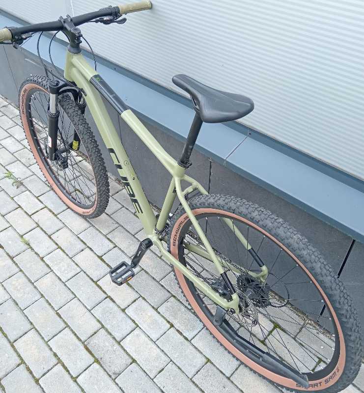 Cube Aim Race 29'' MTB olive grün 2024