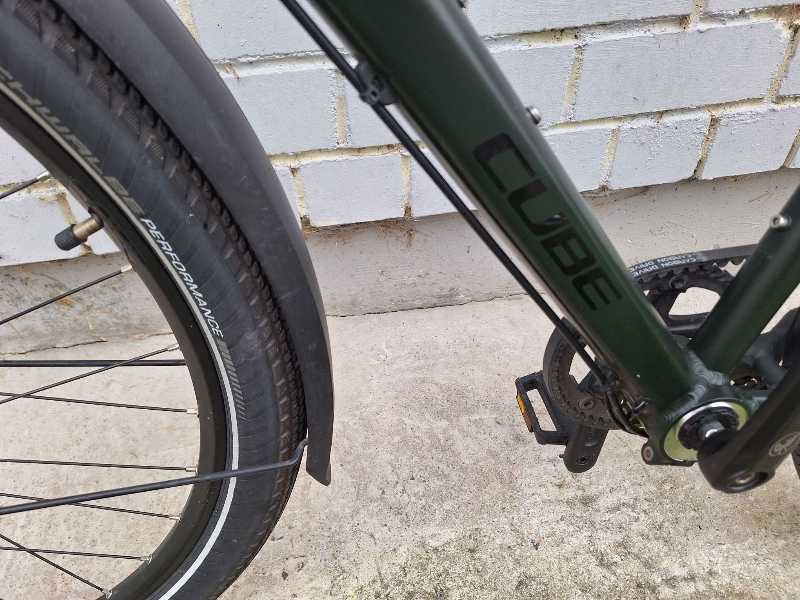 Велосипед CUBE Trаvel Pro Nexus-8 2025г ремень