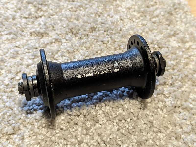 Втулка передняя Shimano HB-T4000, 36H, V-Brake