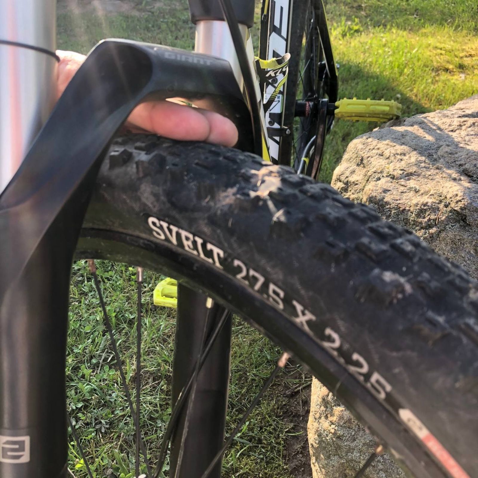 Воздушная вилка Giant SXC 32 (27,5) 100mm QR