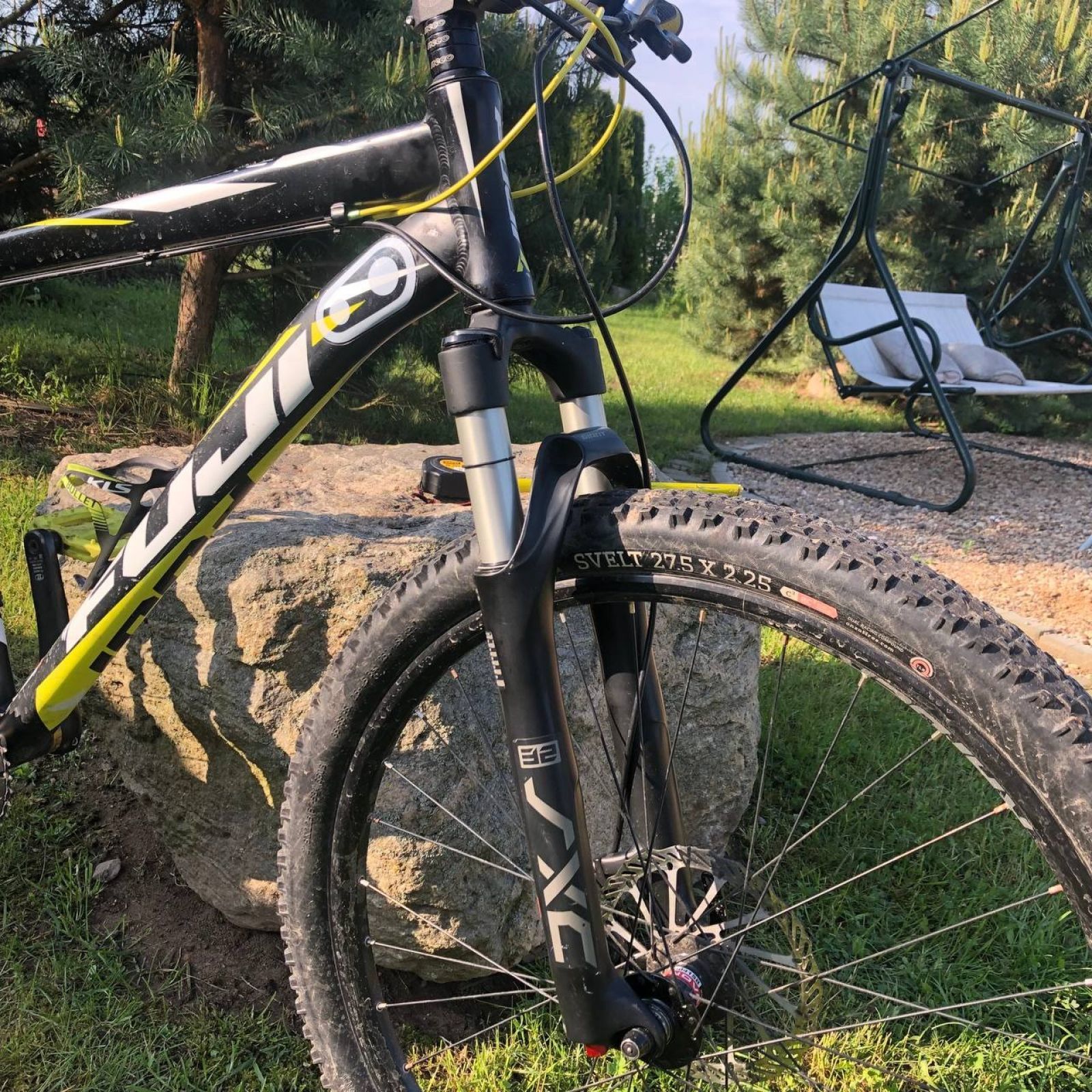Воздушная вилка Giant SXC 32 (27,5) 100mm QR