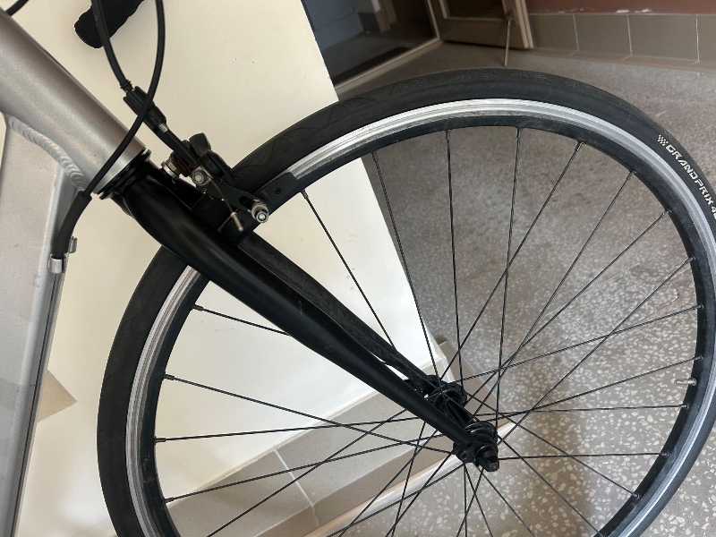 Велосипед шоссейный Btwin Triban RC100