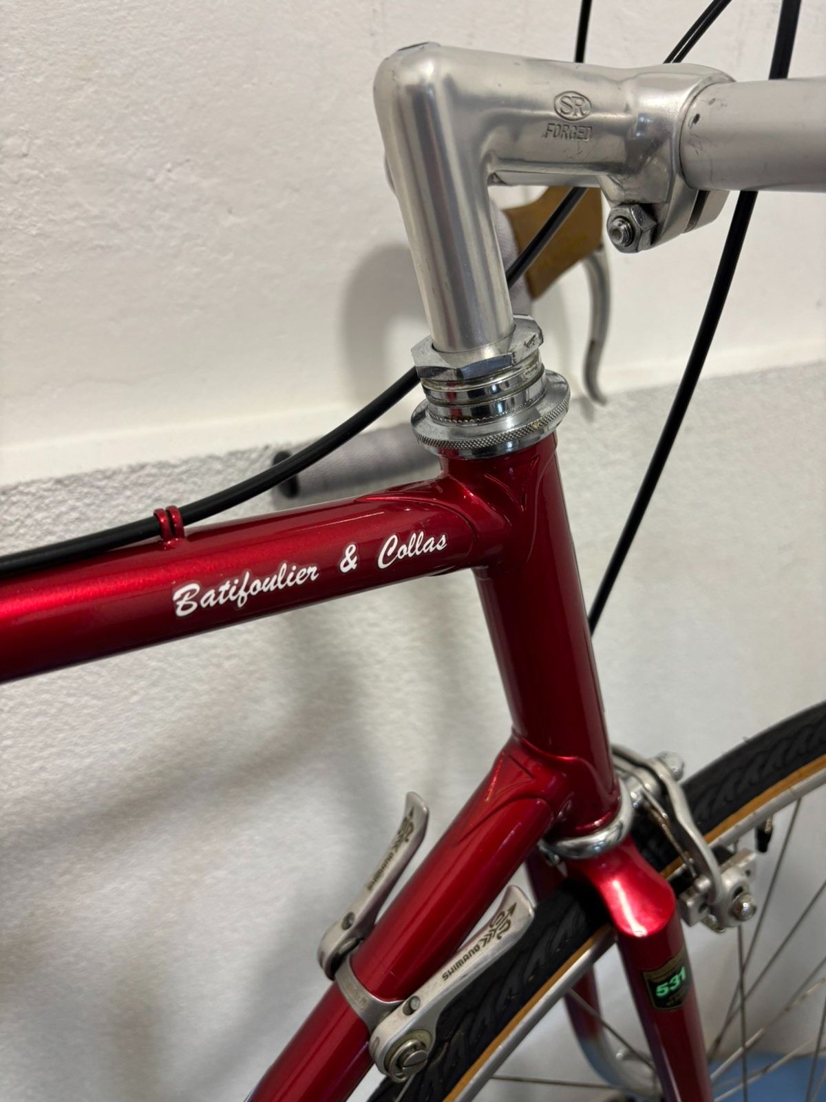 Шоссейный ВЕЛОСИПЕД Ba- Co Made in France
