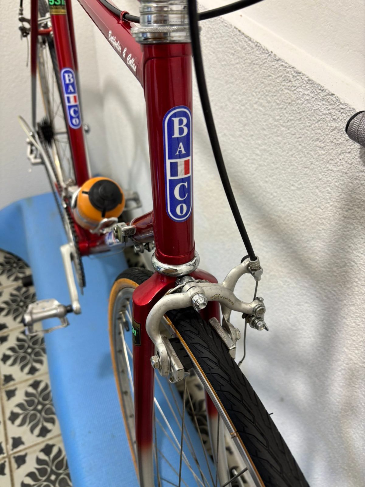 Шоссейный ВЕЛОСИПЕД Ba- Co Made in France
