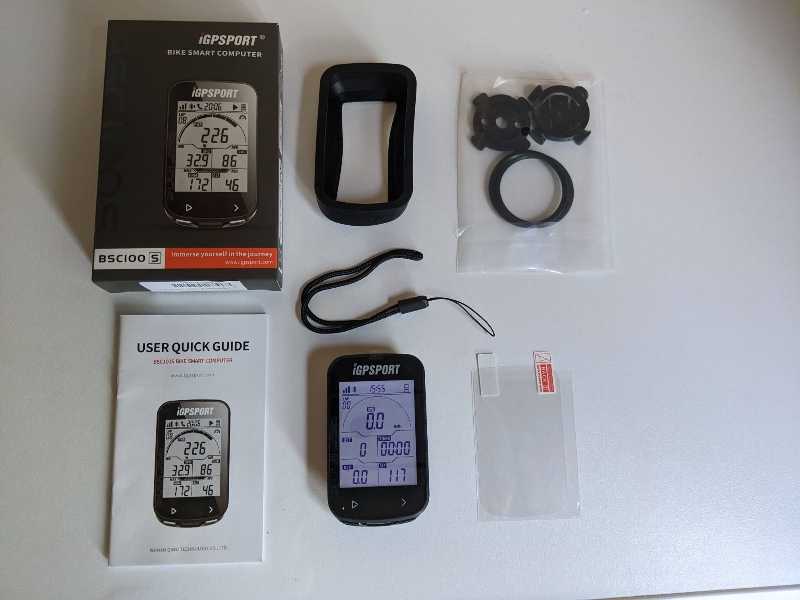 Новый беспроводной велокомпьютер с GPS BSC100S