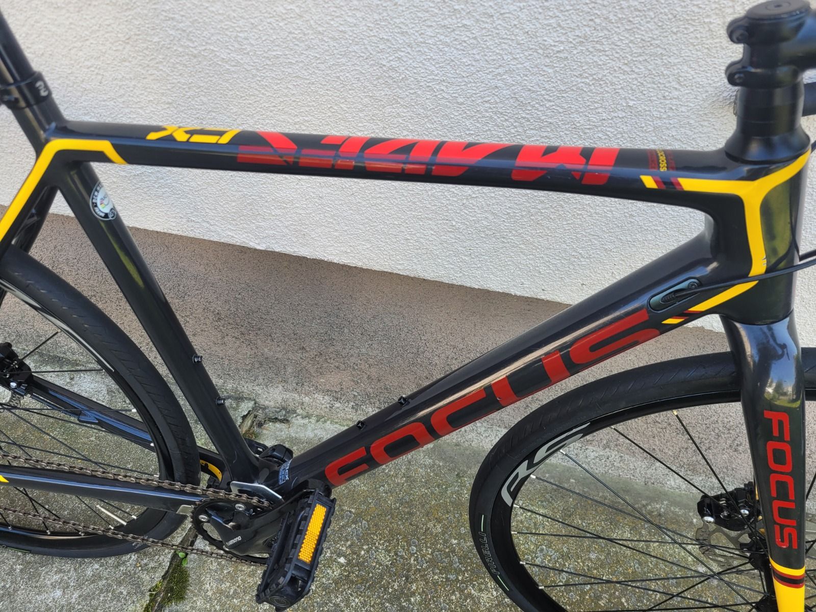 Карбоновый FOCUS CYCLOCROSS, гидравлика, на осях, колёса 28, рама М.