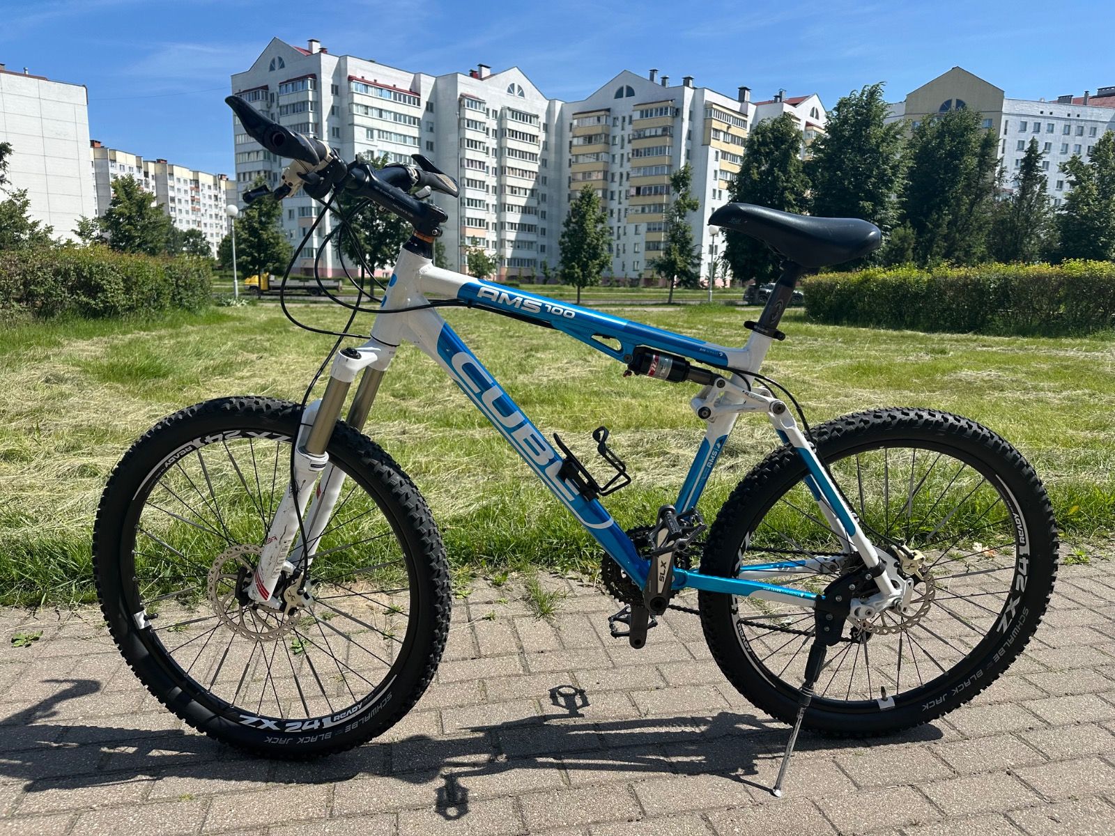 Велосипед  CUBE ams 100
