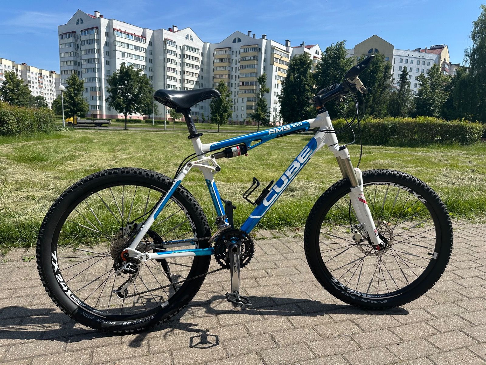 Велосипед  CUBE ams 100