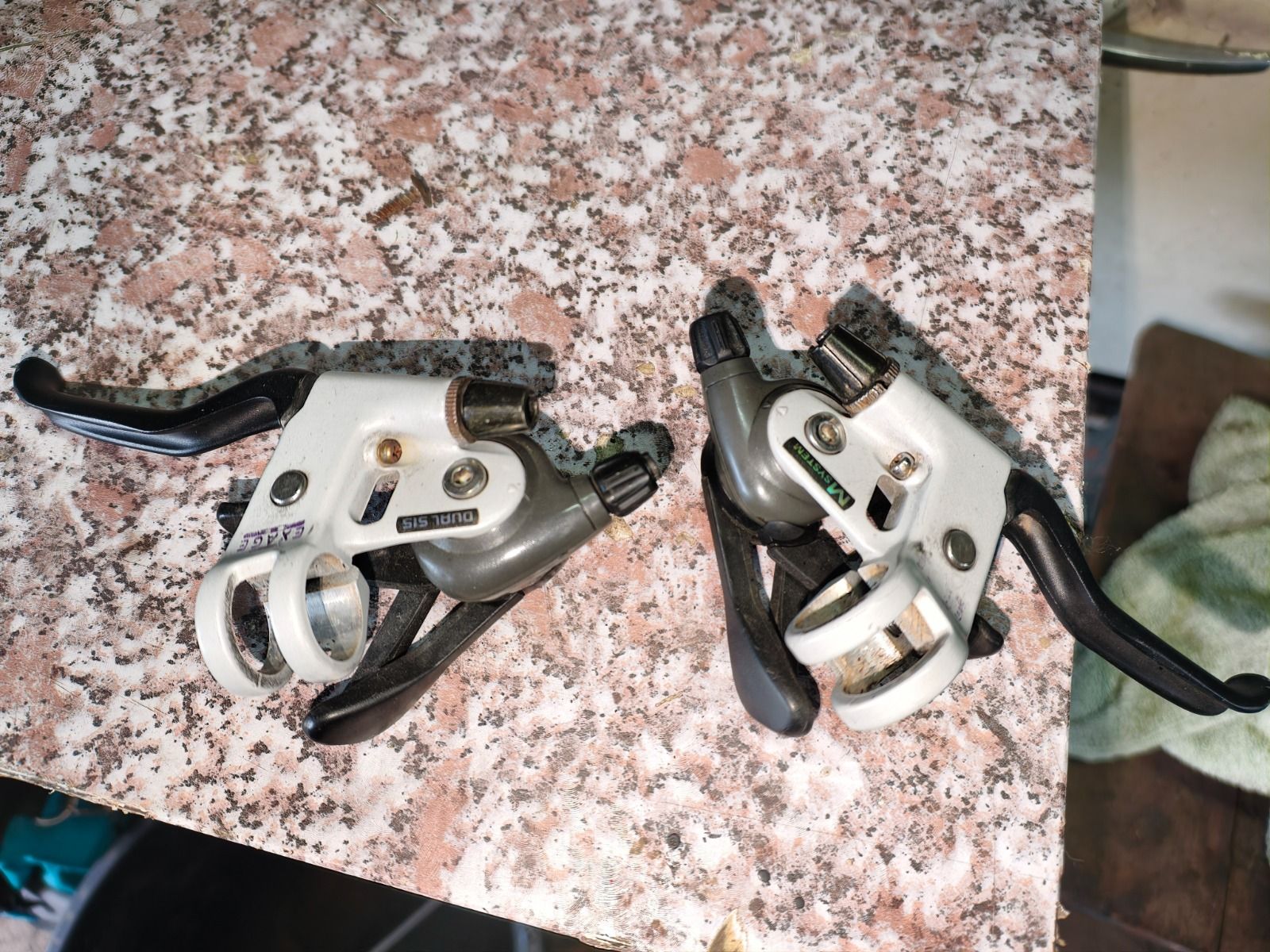 Олдовые комбоманетки Shimano Exage M520
