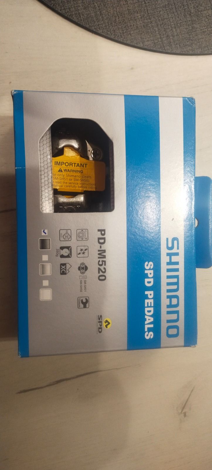 Контакты shimano PD-M520