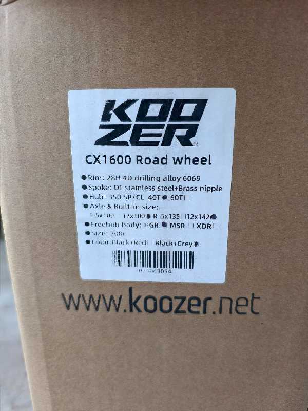 Гравий/шоссе вилсет Koozer CX1600