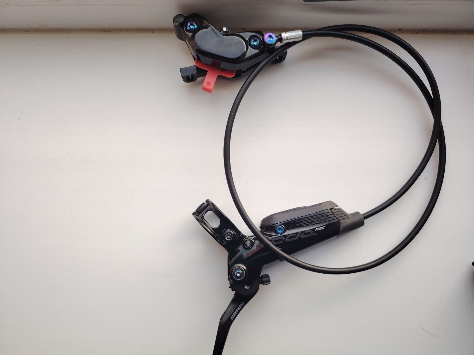 Топовые тормоза Sram Code RSC rainbow