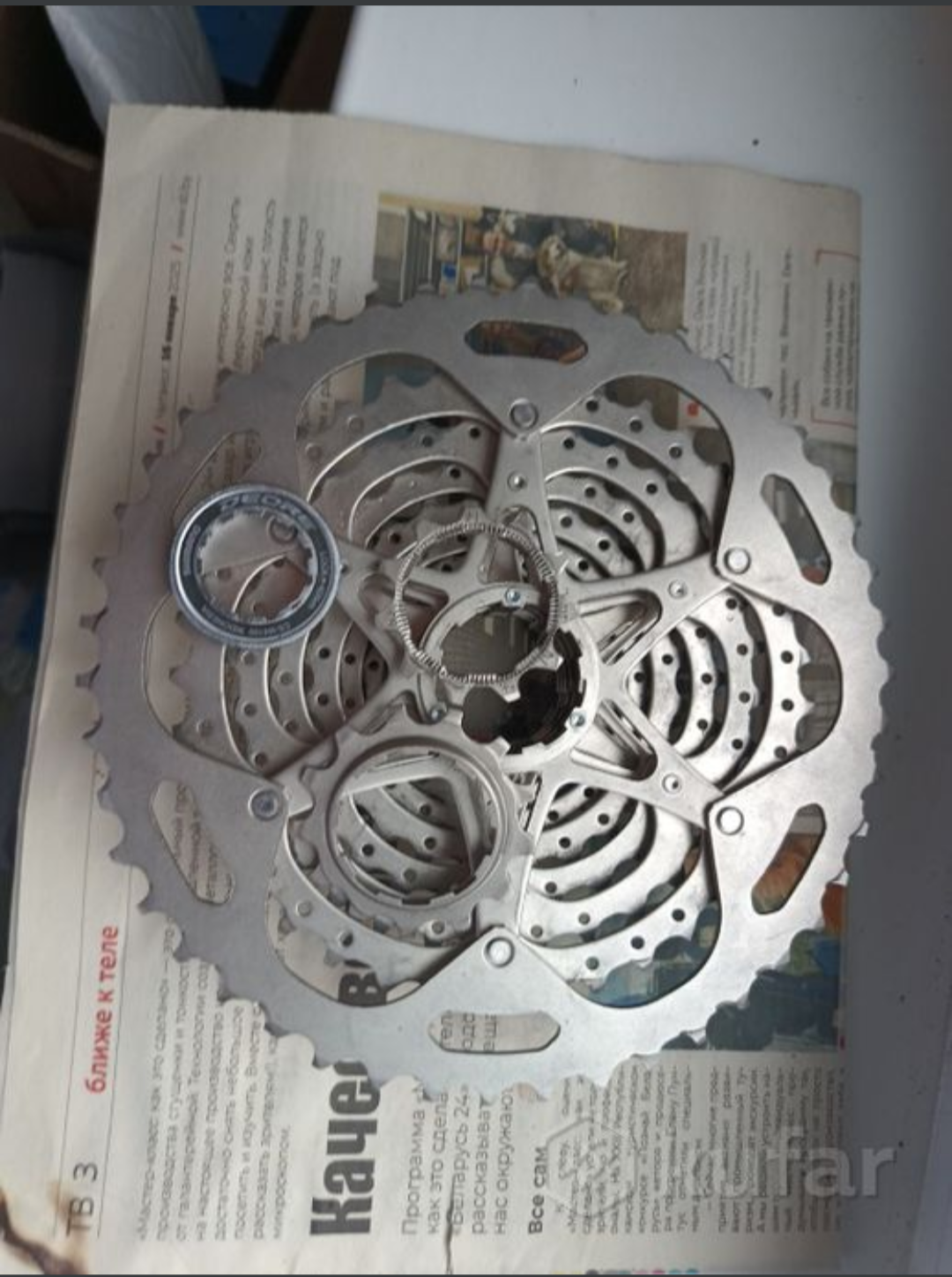 Кассета shimano deor m 4100 на 10 скоростей