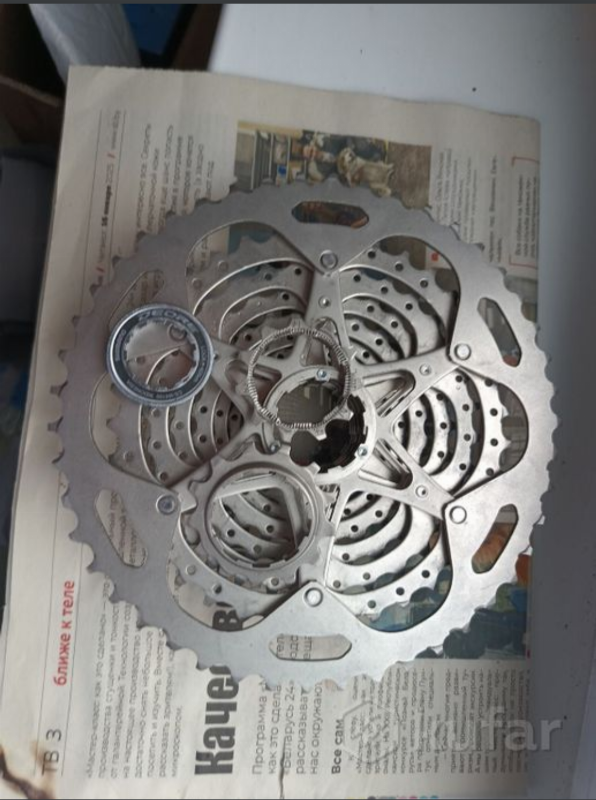 Кассета shimano deor m 4100 на 10 скоростей