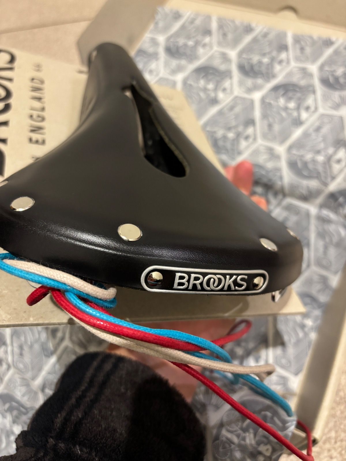 Седло Brooks B17 Carved
