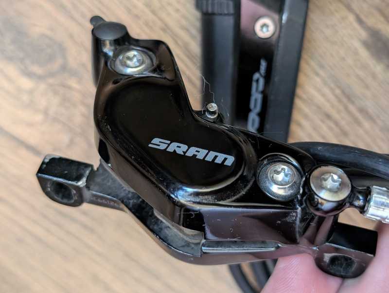 Комплект Sram Code Stealth Silver 83/148см