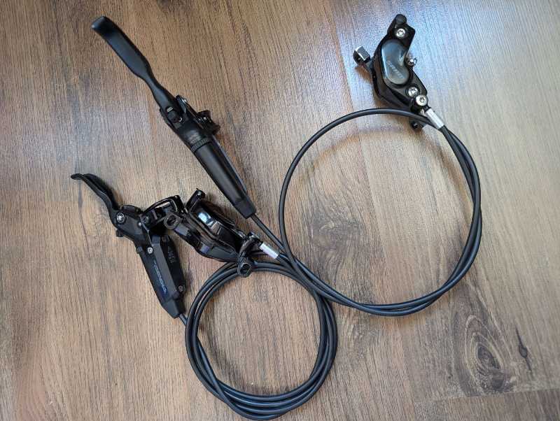 Комплект Sram Code Stealth Silver 83/148см