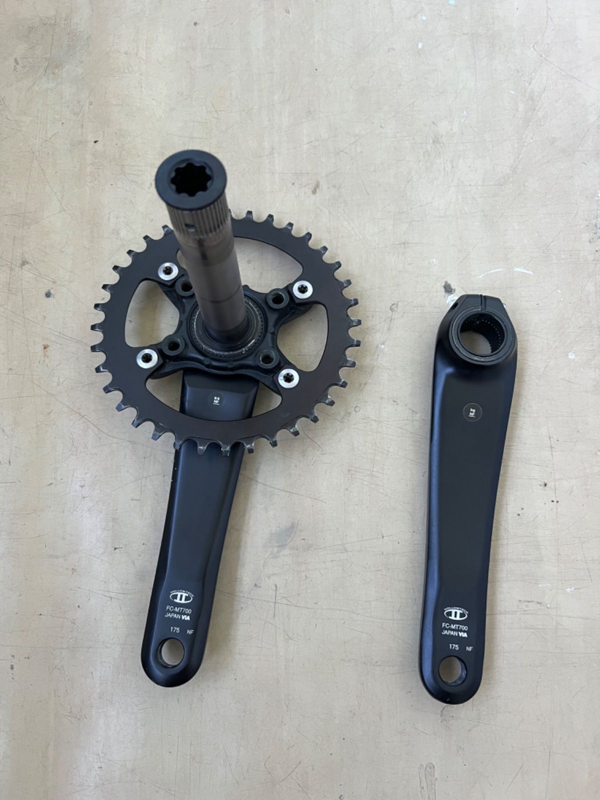Комплект Shimano Deore XT FC-MT700 175 мм / 36T / Япония