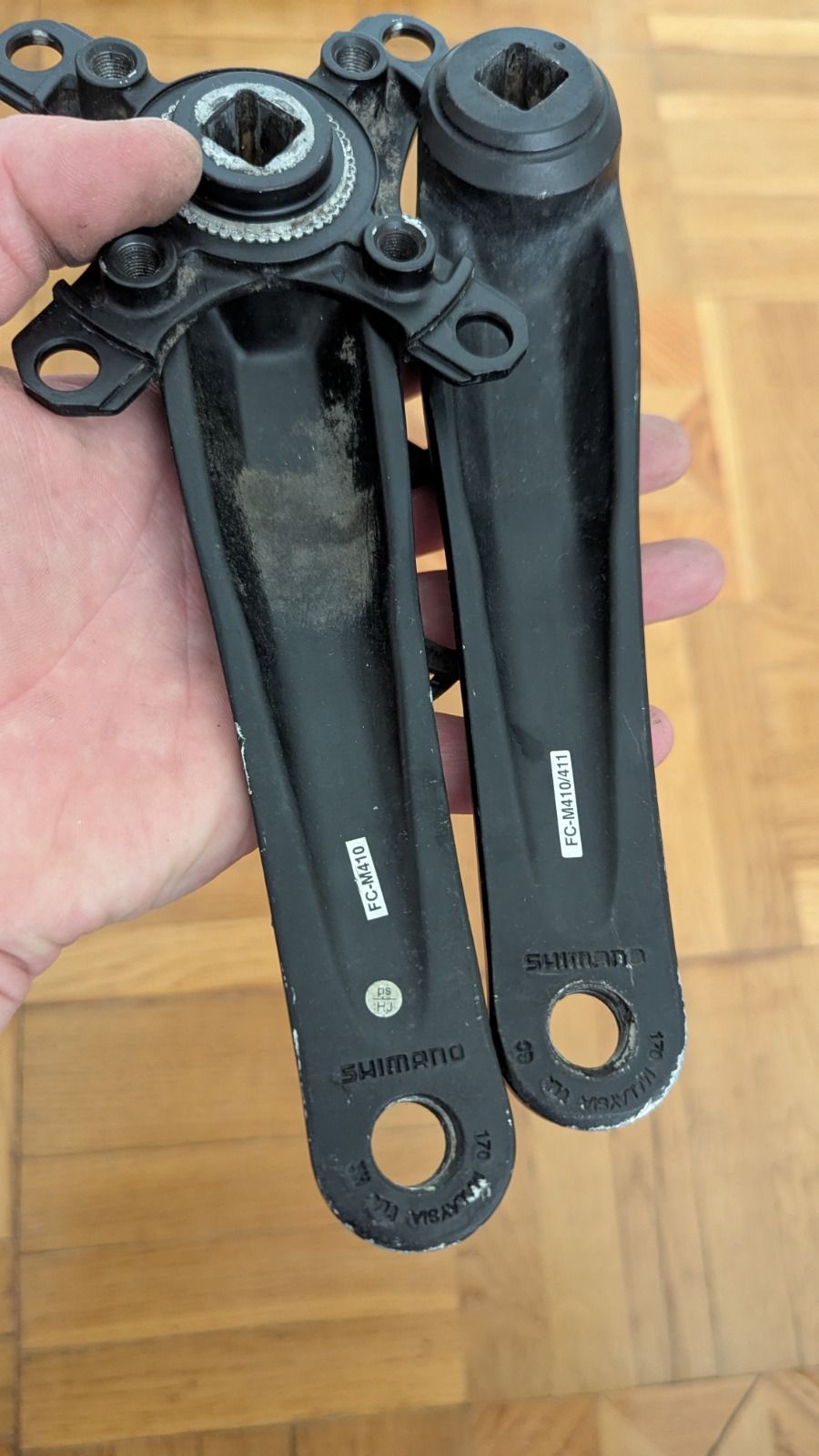 Шатуны 170мм Shimano квадрат
