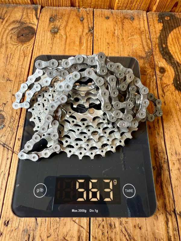 Shimano Deore XT 9s- кассета,цепь.