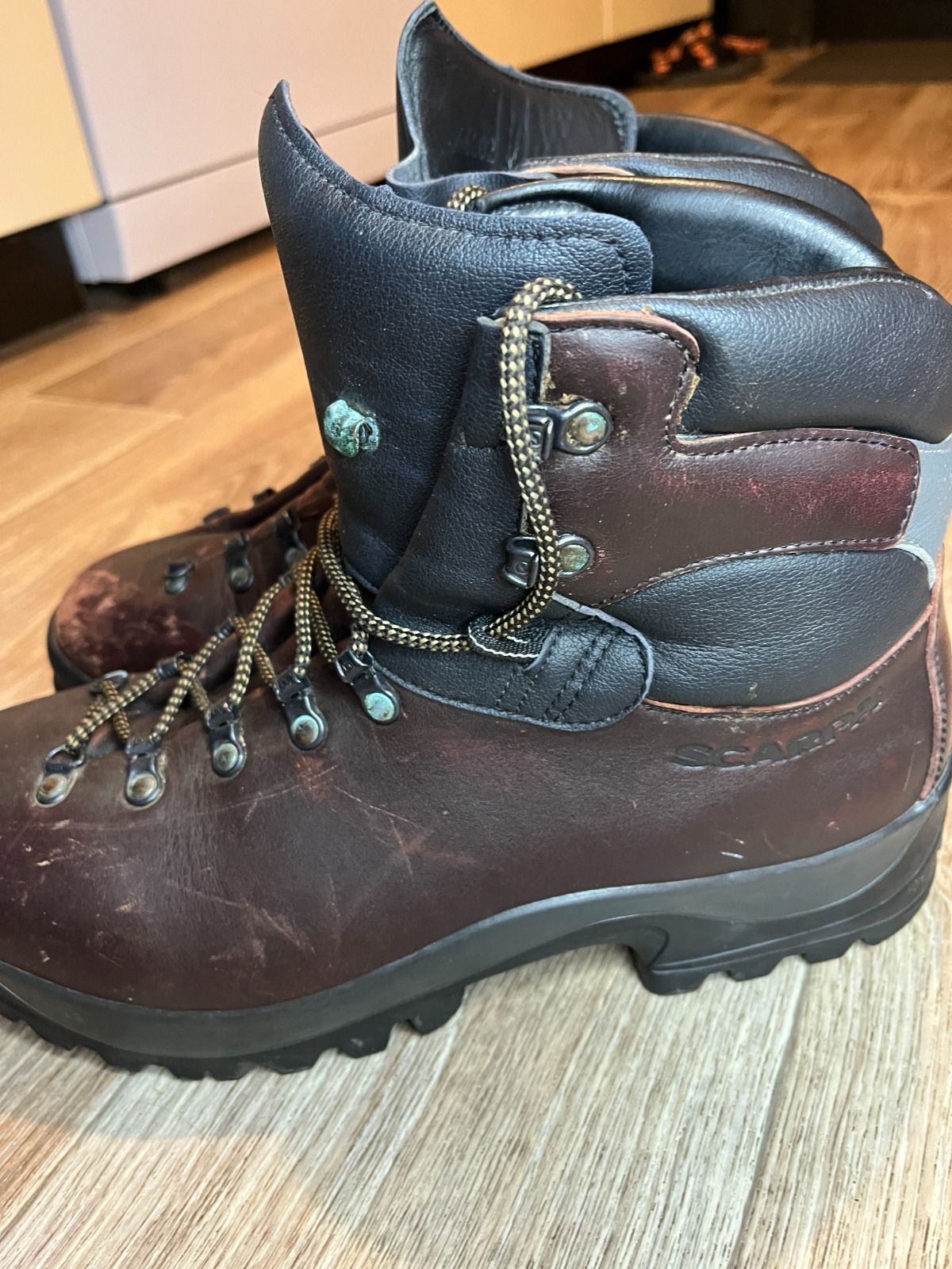 SCARPA SL M3 Leather Walking Hikin альпинизм горы
