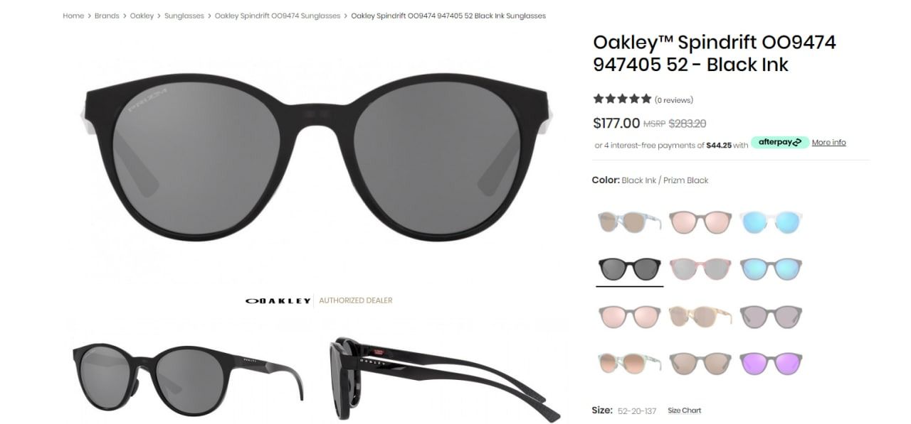 Oakley Spindrift Prizm оригинал