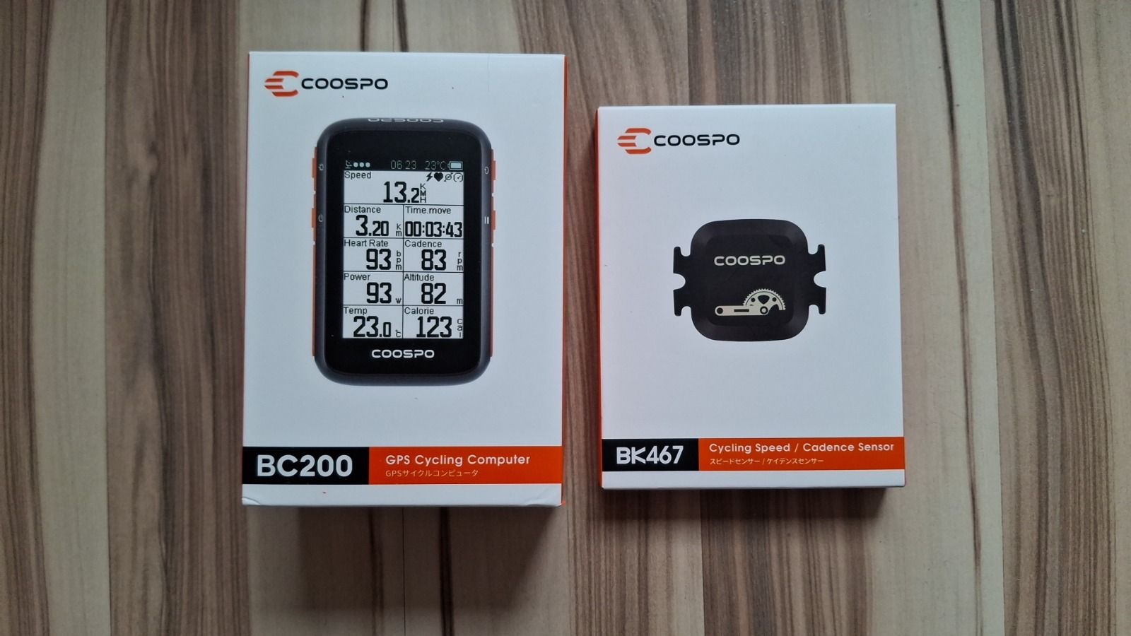 Велокомпьютер с датчиком COOSPO