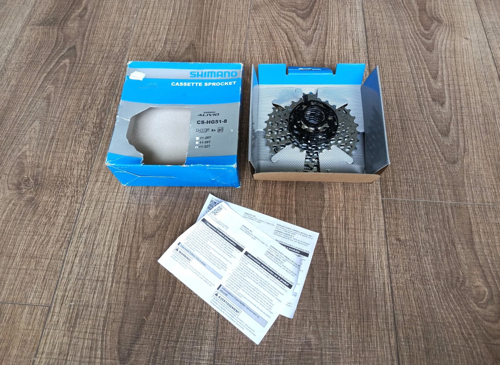 Кассета Shimano Alivio CS-HG-51 8 ск. 11-32