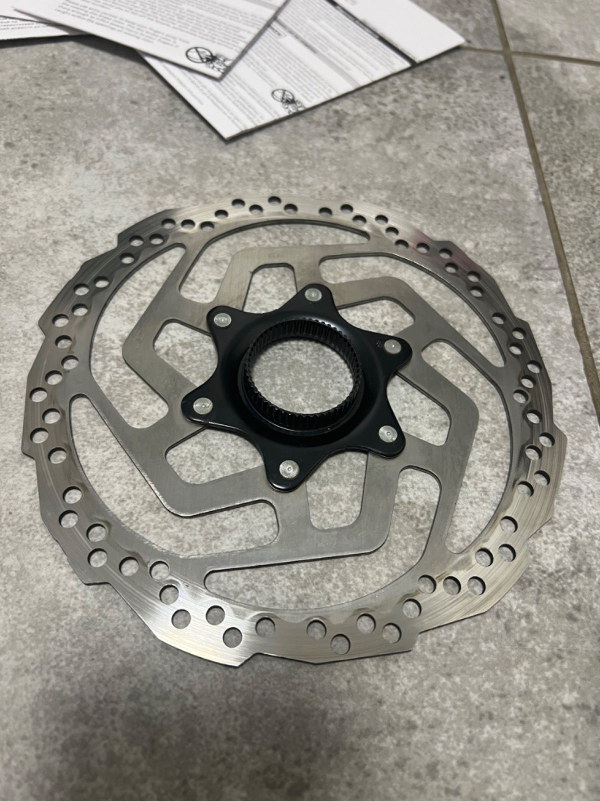Комплект роторы Shimano SM-RT10 CL - 180 и 160 мм.