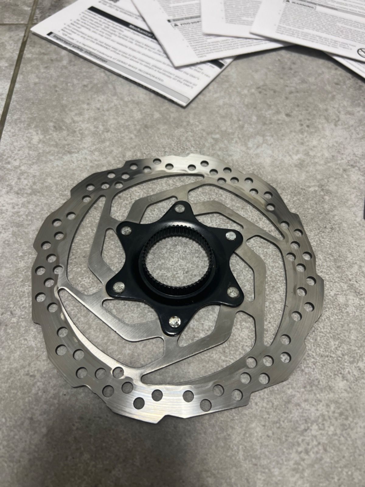 Комплект роторы Shimano SM-RT10 CL - 180 и 160 мм.