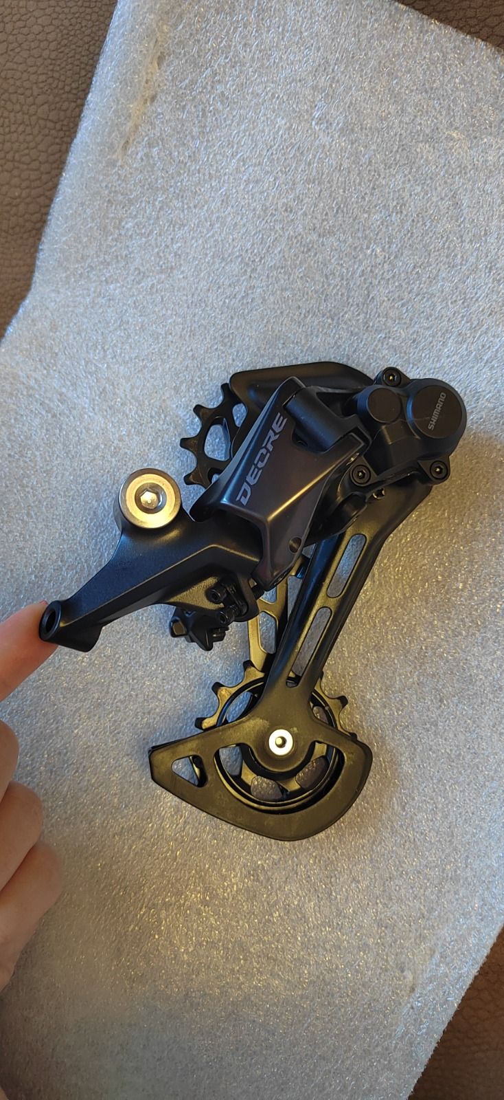 Переклюк 12 ск новый. shimano m6100