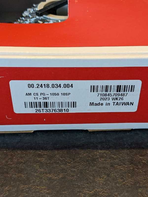 Новая кассета 10ск SRAM PG-1050, 11-36