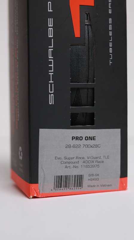 Новые бескамерные покрышки Schwalbe Pro One TLE Evolution 28