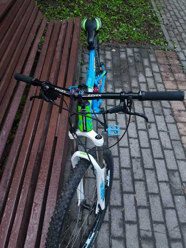 Велосипед, двухподвес corratec two circle tz 100