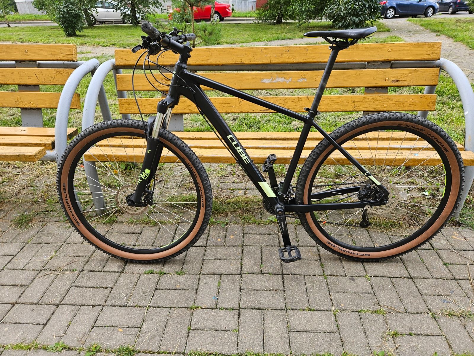 Велосипед Cube Aim EX 29 L 2021