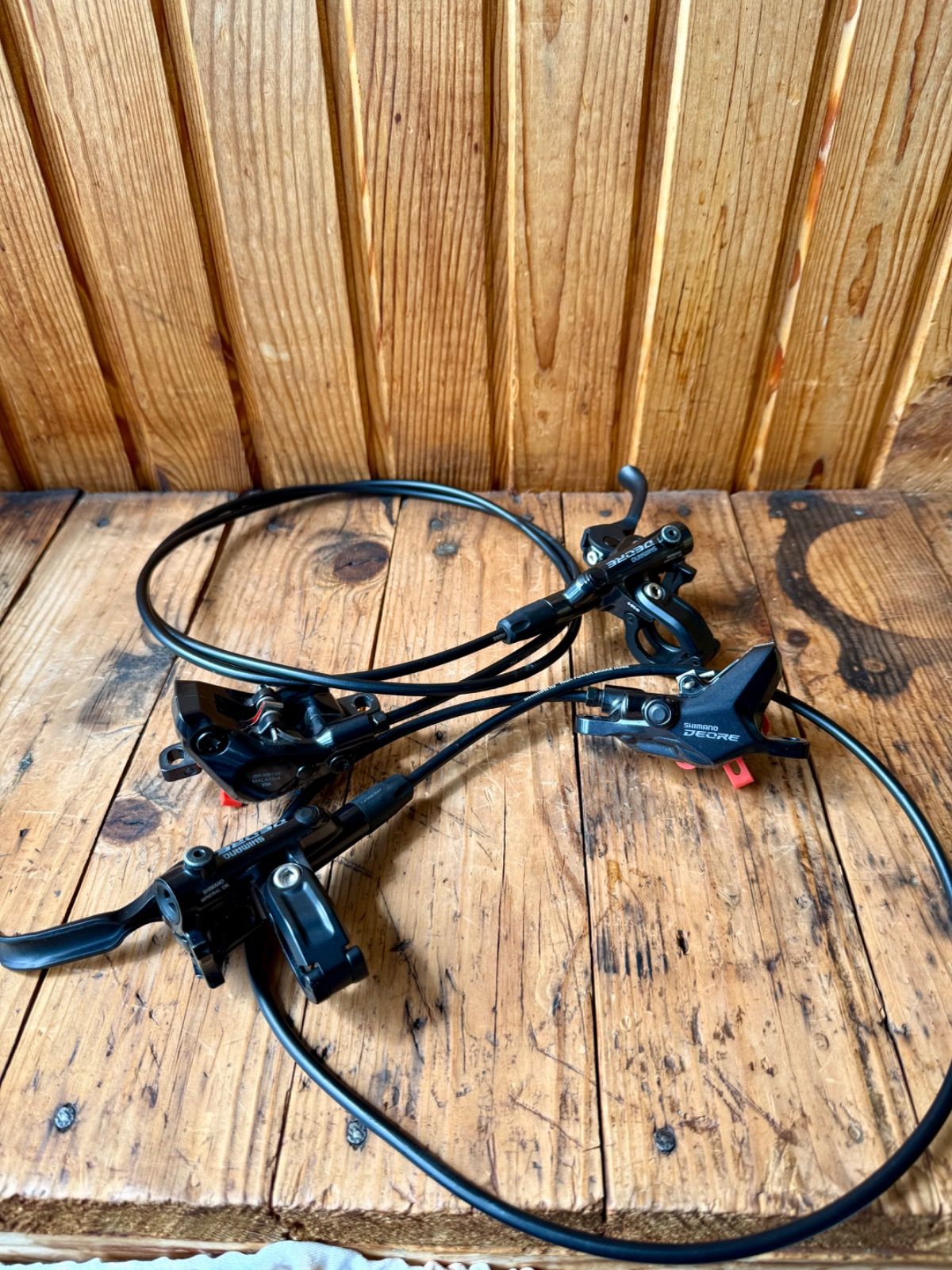 Тормоза гидравлические Shimano Deore M6100