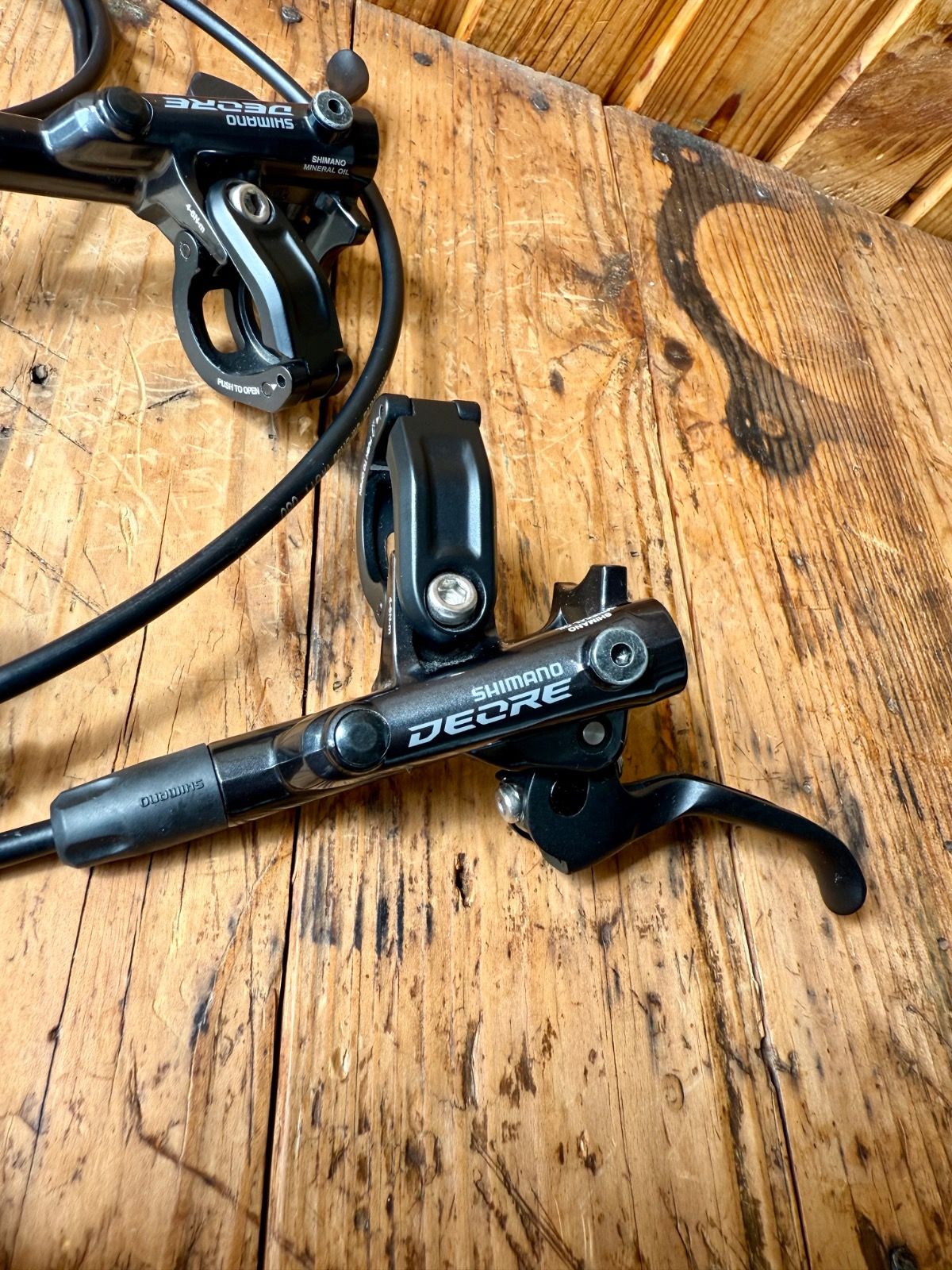Тормоза гидравлические Shimano Deore M6100